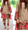 Lawn Heavy Full Embroidered Dress EMB Trouser (2-Pcs) Un-Stitched (DRL-632)