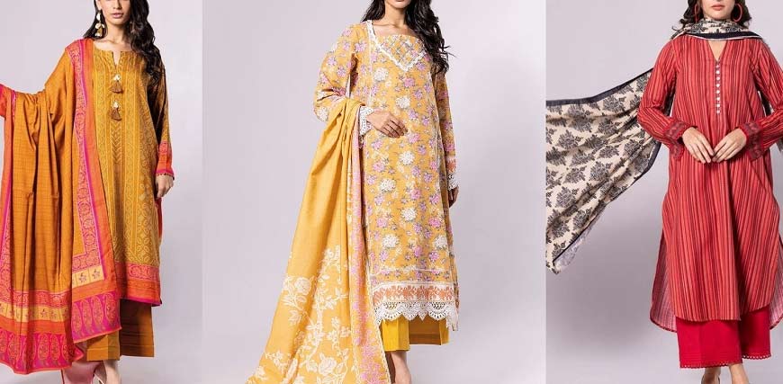 Latest Khaadi Winter Dresses Collection 2023
