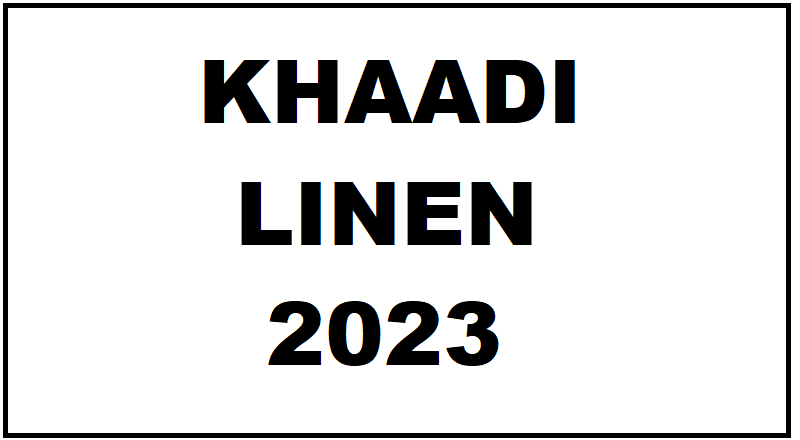 Winter Collection Khaadi Linen 2023 Available Now