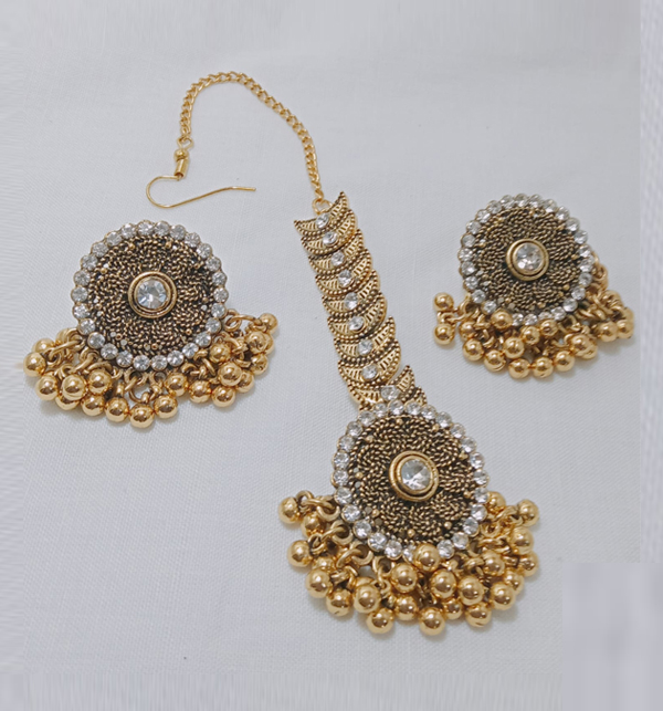 Earring With Matha Patti (ZV:12593)
