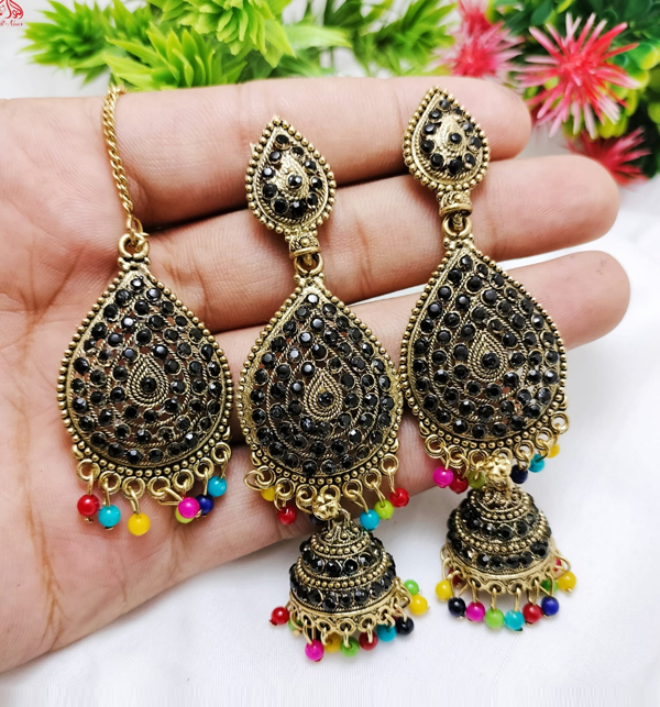 Earring With Matha Patti (ZV:12597)