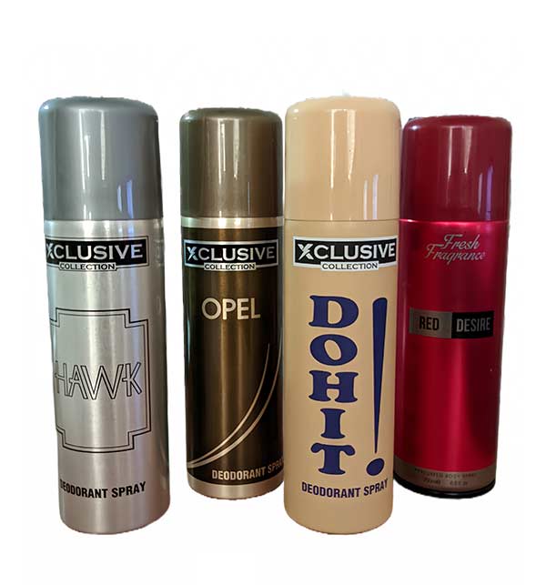 Pack Of 4 – Fragrance Deodorants (Body Spray) For Boys (ZV:10020)