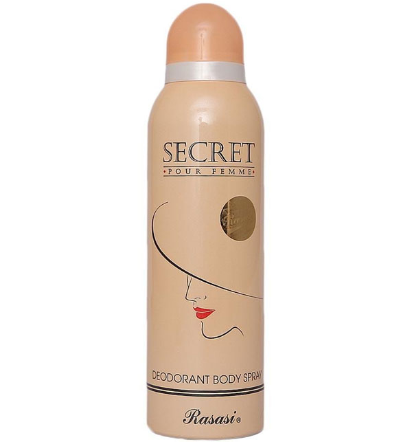 Rasasi Secret Pour Homme Deodorant For Women (200 Ml)