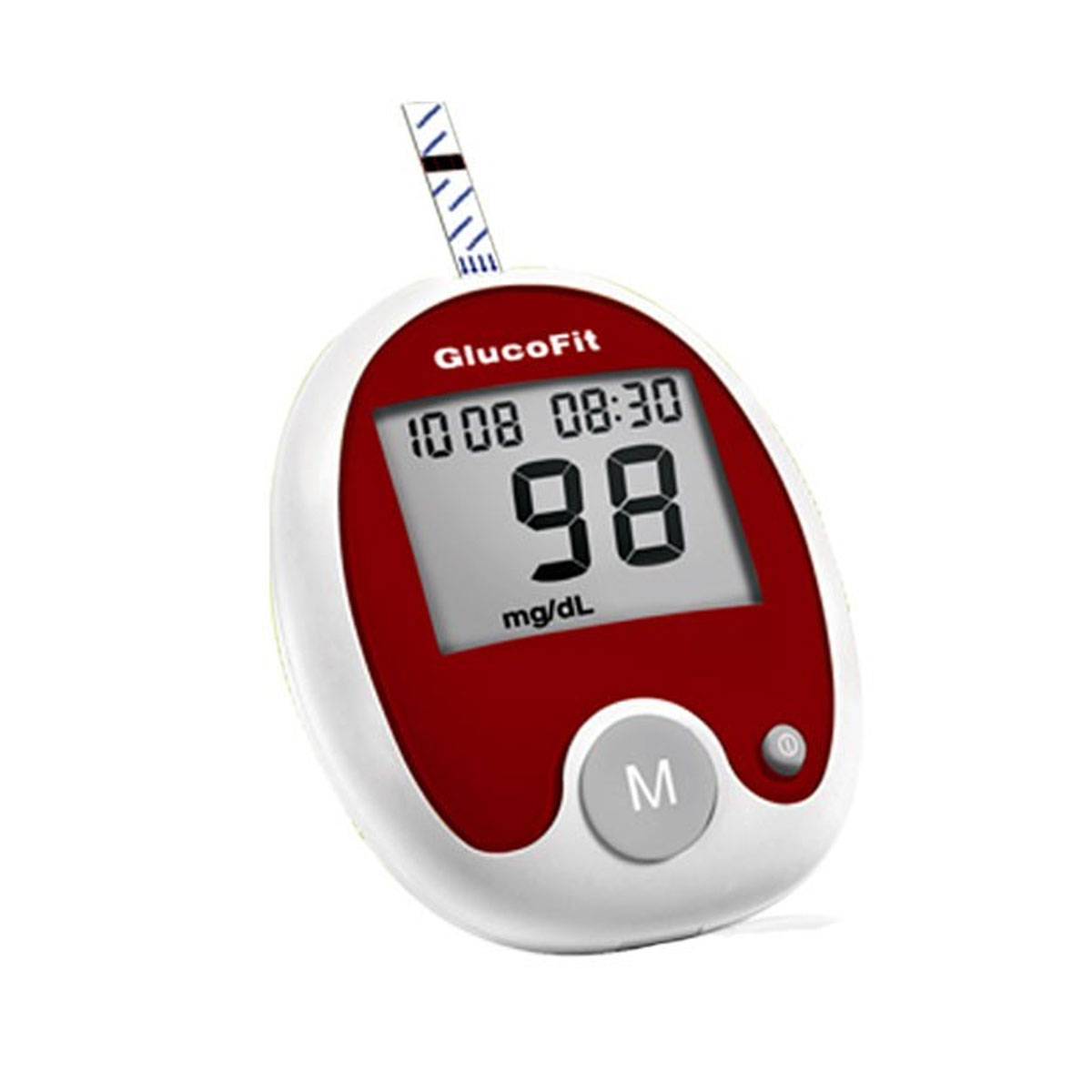Gluco Fit Blood Glucose Monitor With 10 Test Strips Gallery Image 2