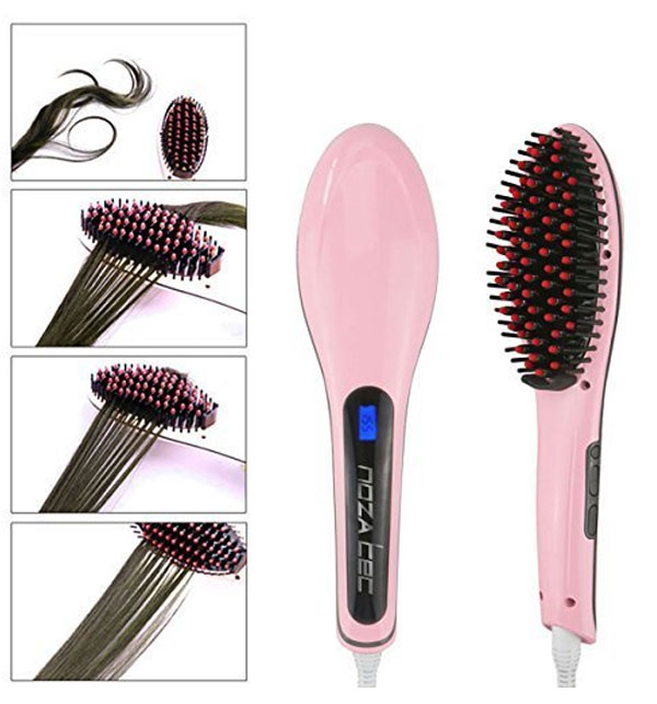 Buy Professional Electric Hair Straightening Brush Online - Sasta.PK
