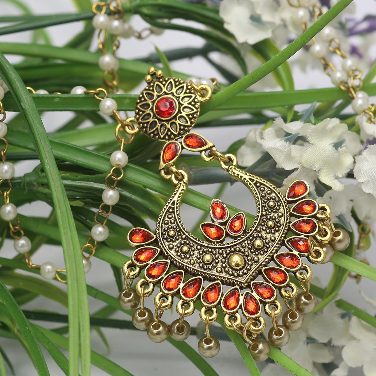 Artificial Antique Turkish Necklace Set - (PS-135)