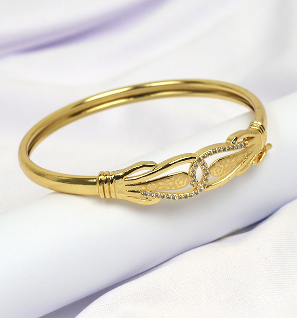 Jewelry Adjustable Golden Stones Bracelet For Girls & Women  (BH-38) Gallery Image 1