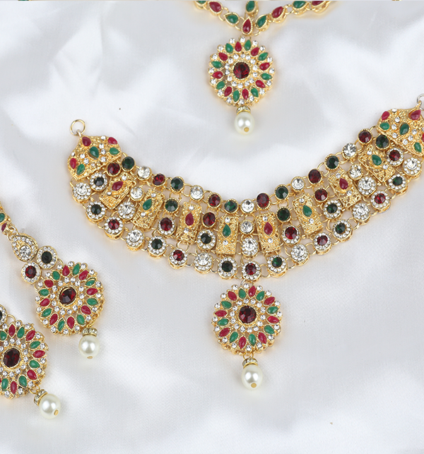 Multi Color Jewelry Set For Girls Online  (PS-283)