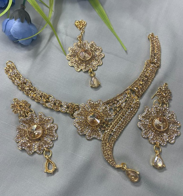 Beautiful Bridal Wedding Necklace Jewellery Set (PS-444) Gallery Image 1