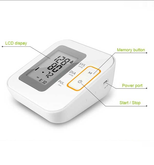 HiTech Digital Blood Pressure Monitor Gallery Image 1