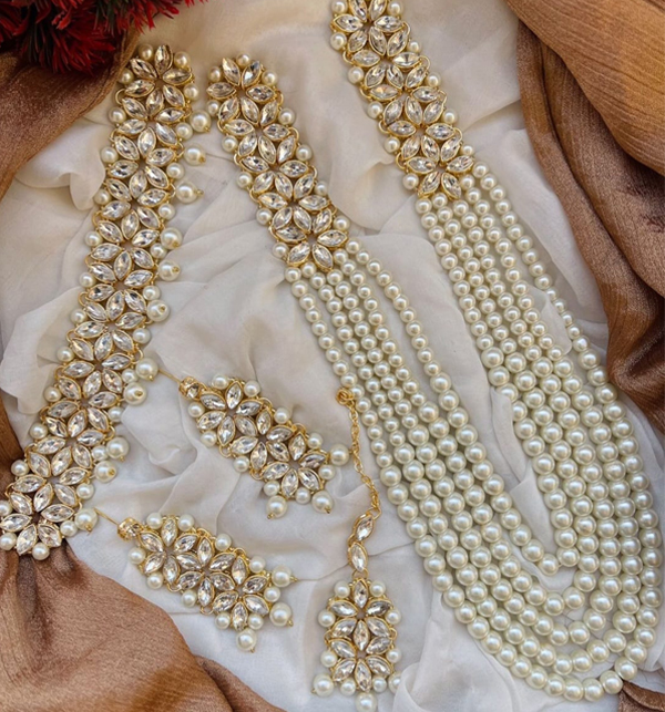 Multistrand pearl necklace - Indian Jewellery Designs