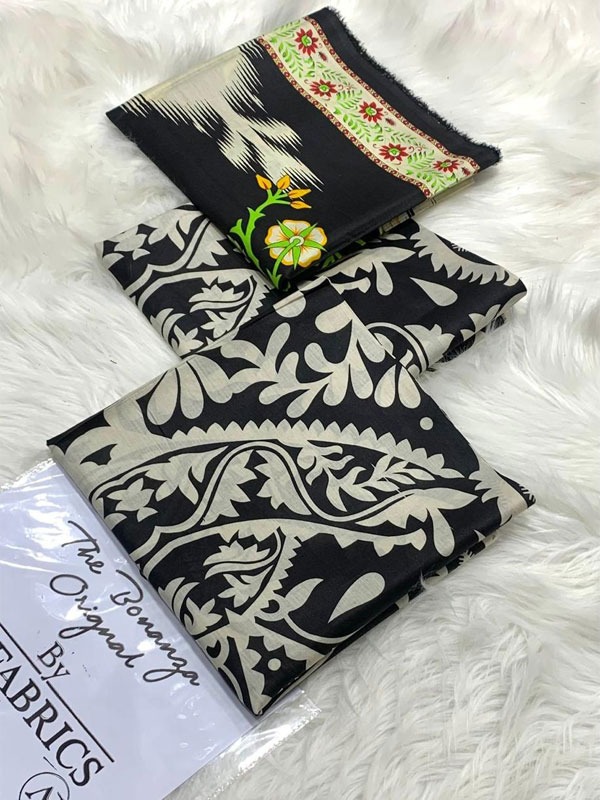 Digital Printed Lawn Dress Printed Lawn Dupatta Printed Lawn Trouser  (Unstitched) (DRL-1980)	