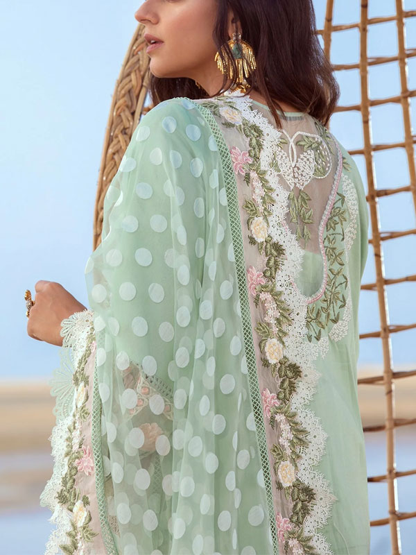 Lawn Chicken Karri Embroidered Dress With Jacquard Embroidered Dupatta (Unstitched) (DRL-2330)