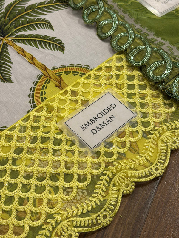 Maria.B MPrints Embroidered Lawn Unstitched 3Pc Suit (DRL-2408) 