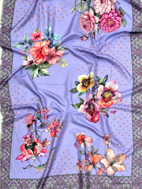 Lawn Headskip Heavy Embroidered Dress With Digital Printed Dupatta (Unstitched) (DRL-2416)