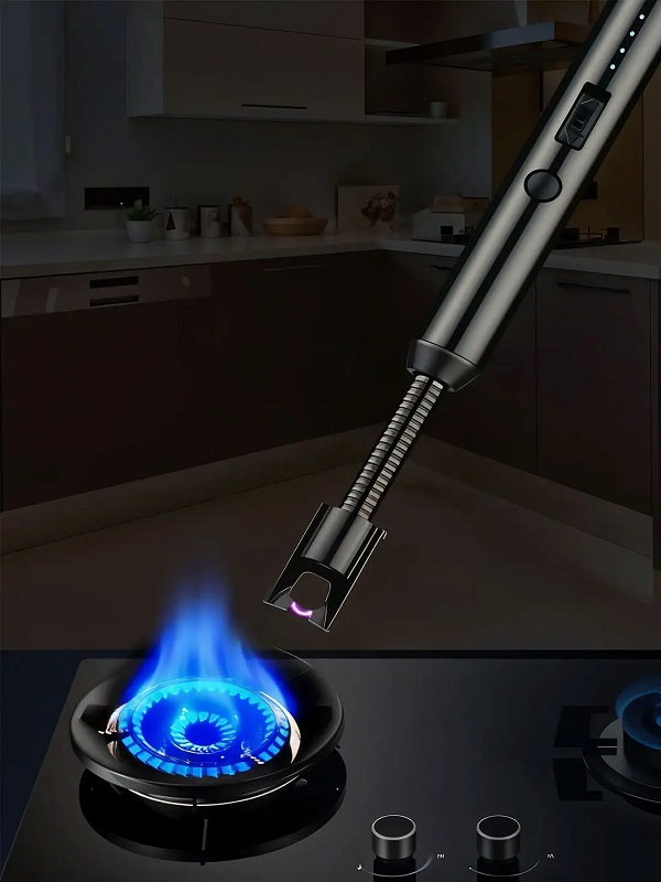 Electric Kitchen Lighter USB Rechargeable for Gas Stove
