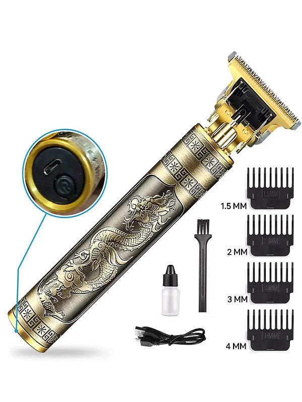 T9 Vintage professional Trimmer - Cordless Hair Clipper & Shaving Machine 