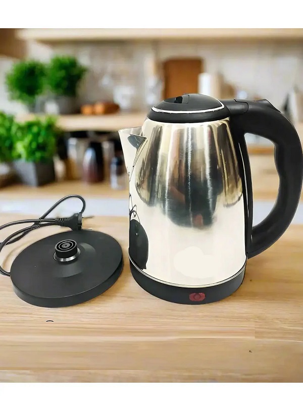 Cordless Stainless Steel Electric Kettle 2L 1500W