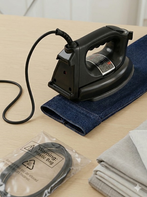 Panasonic Heavy Duty Electric Dry Iron (1000W) | Black Turbo RJ-2404