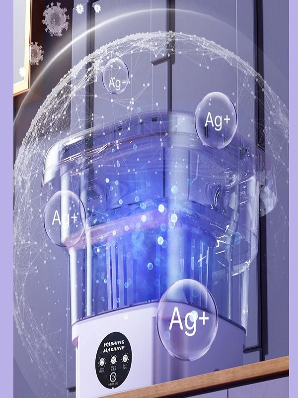 Foldable Electric Mini Washing Machine With Dryer