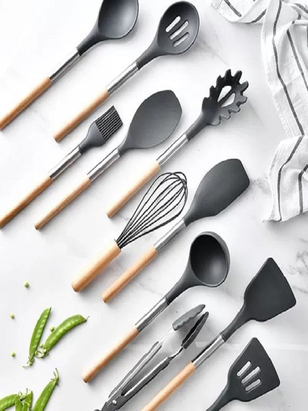 12pcs Silicone Cooking Utensils Set 