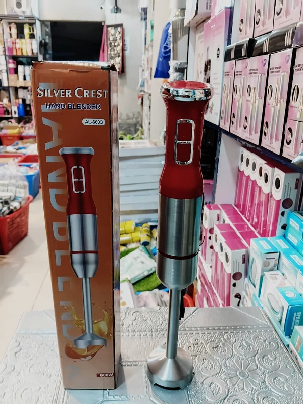 Silver Crest 4 Blade Hand Blender 600Watt 2 Speed 