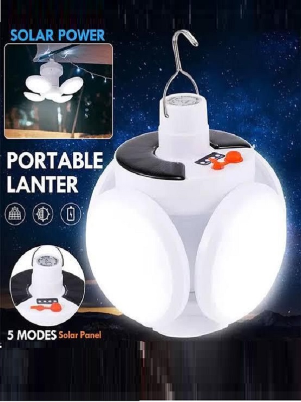 Solar 2 in 1 Charging Foldable Hanging Bulbs Light Price in Pakistan