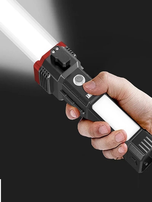 Flashlight with Emergency Glass Breaker