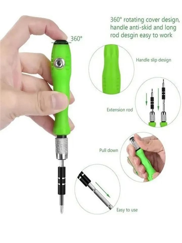 32-in-1 Precision Screwdriver Set with Case 
