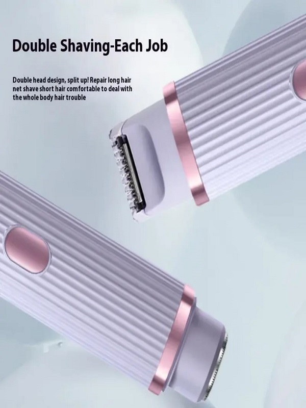 2 in 1 Dual Head Shaver Women | Electric Bikini Trimmer 