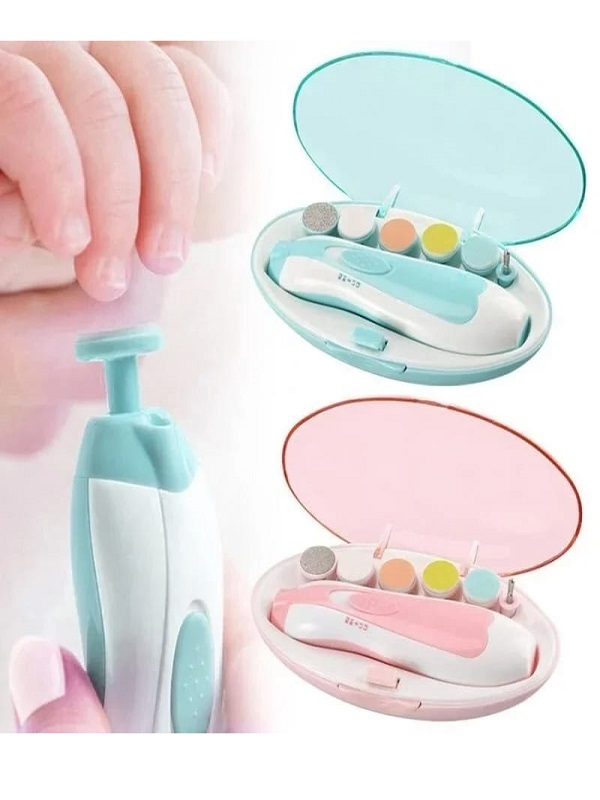 Baby Nail Clippers 6 in 1 – Safe Electric Baby Nail Trimmer Kit
