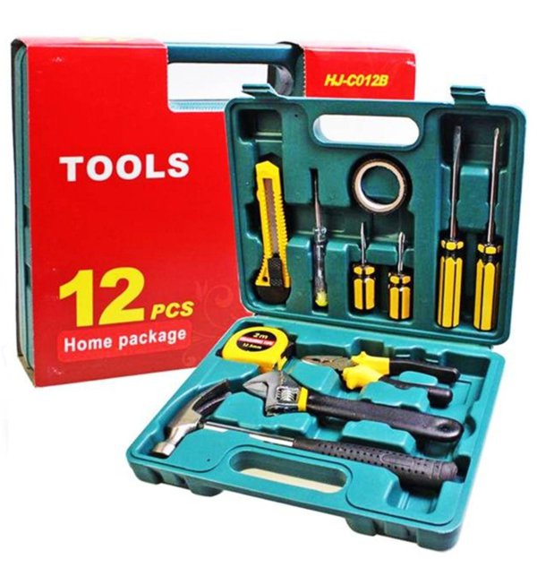 12 Pcs Portable Repairing Tools Set