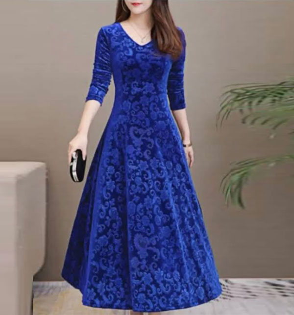 Blue Velvet Self Printed Dress With Velvet Trouser 2 Pcs (Unstitched) (CHI-885) Online Shopping & Price in Pakistan Blue Velvet Self Printed Dress With Velvet Trouser 2 Pcs (Unstitched) (CHI-885) Online Shopping & Price in Pakistan