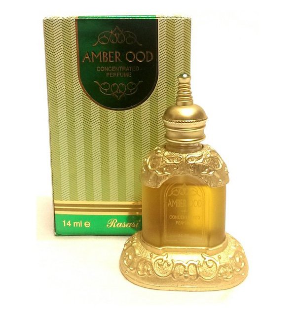 Original Amber Oudh By Rasasi Arabian Concentrated Perfume 14ml