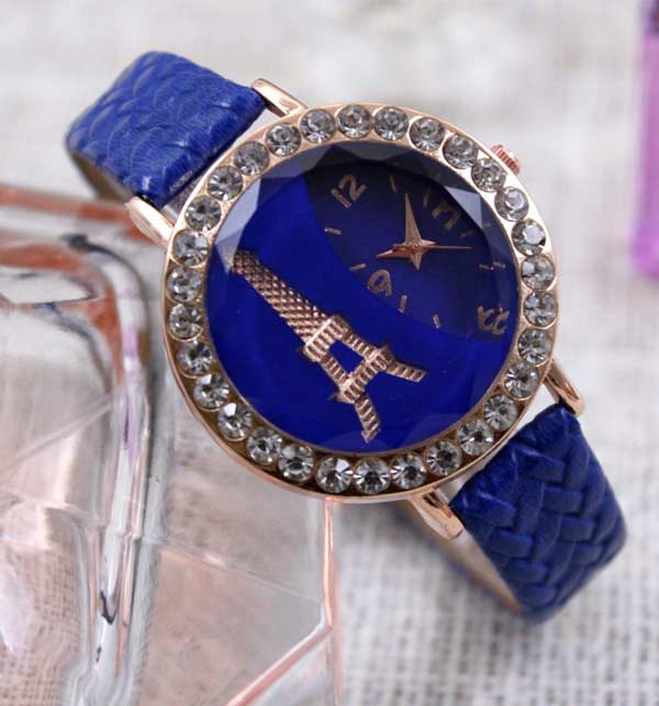 Stunning Analogue Eiffel Tower Girl's Wrist Watch (ZV:11784)