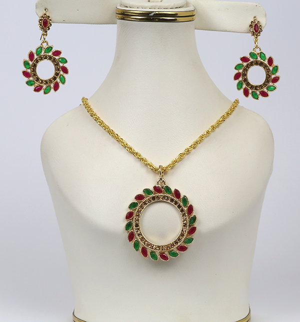 Beautiful Necklace Set  With Earrings  (PS-241)