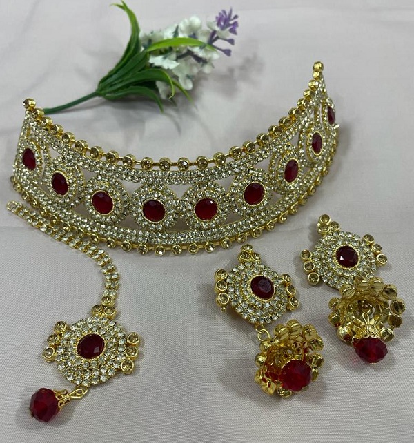 Beautiful Wedding Necklace Jewellery Set (PS-434)