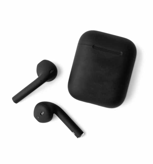 Black APPLE AIRPODS GENERATION 2 (HIGH COPY)