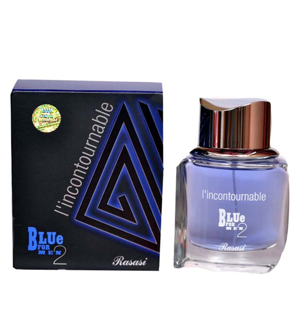 Original Blue for Men 2 L'incontournable Perfume By Rasasi 75ml 2.54oz