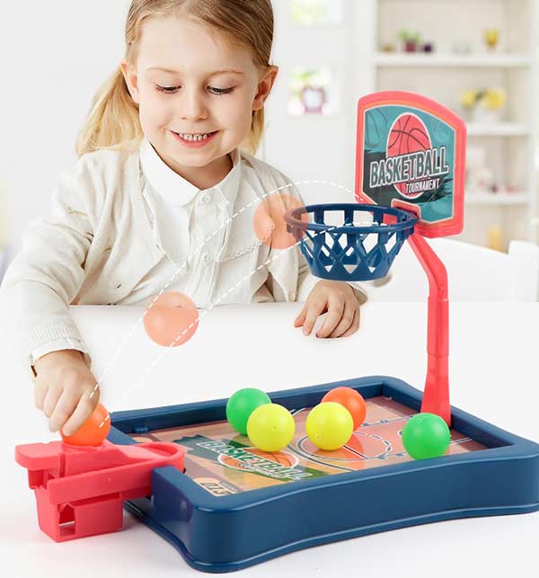 Children Board Game Series Double Finger Ejection Basketball Parent Child Interactive Board Game Educational Toys