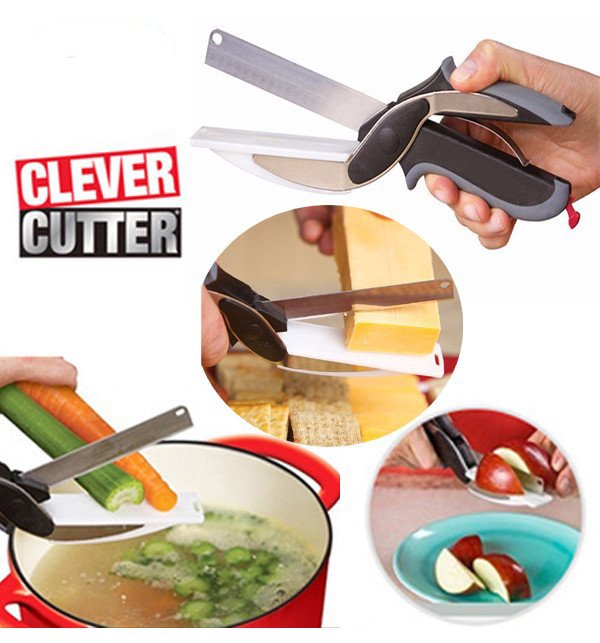 Clever Cutter 2 in 1 Knife & Cutting Board