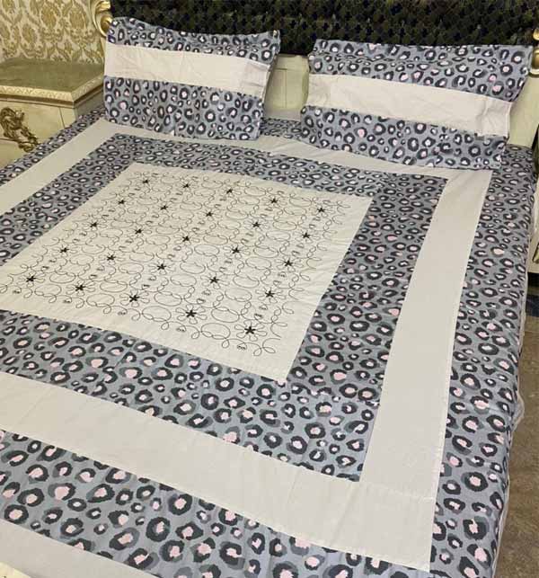 Cotton Bed Sheet With 2 Pillow Cover (BCP-31)