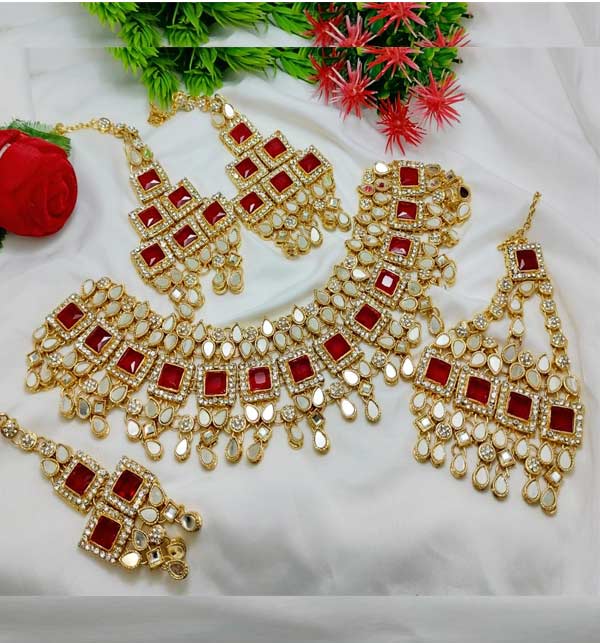 Designer Bridal Necklace Set (zv:11249) Online Shopping & Price In Pakistan