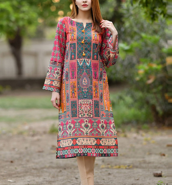 Digital Printed Lawn Shirt With Trouser 2 Pec Suite UnStitched DRL1388  Online Shopping  Price in Pakistan
