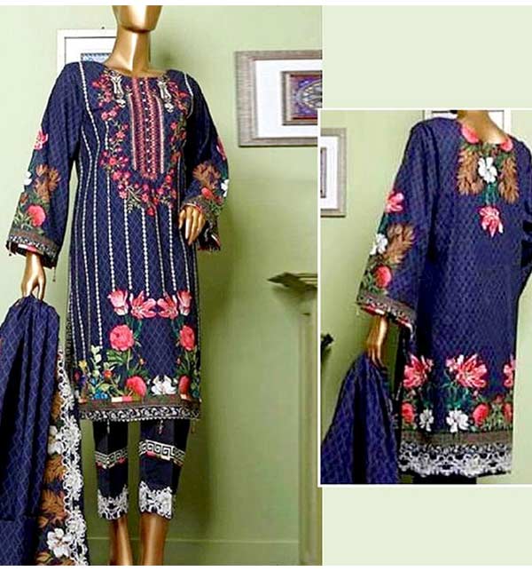 Digital Printed Lawn Suit Collection 2022 with Digital Lawn Dupatta