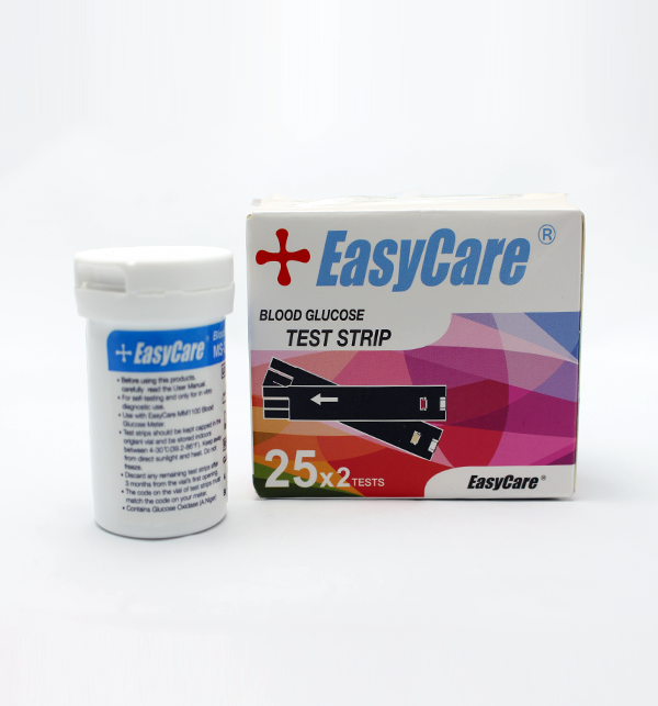 Easy Care Blood Glucose - 25 Test Strips