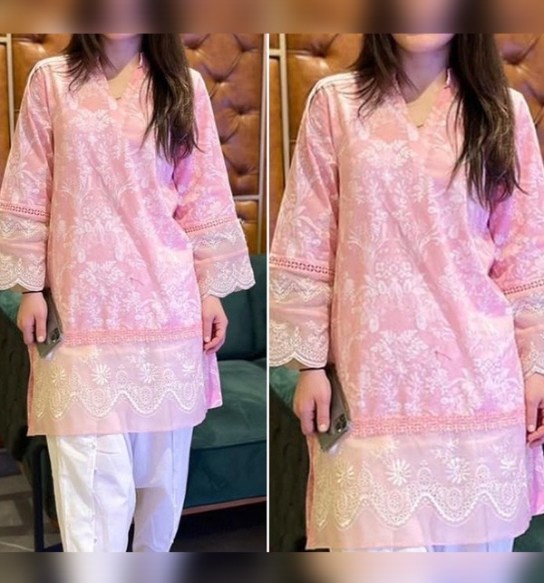 New Casual Dresses Designs 2024 For Pakistani Women
