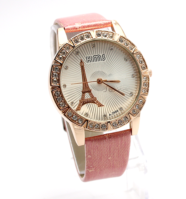 Eiffel Tower Analogue Watches For Women (CW-75)