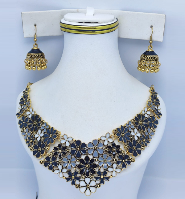 Elegant Turkish Necklace Set Earring (ZV:12317) Online Shopping & Price ...