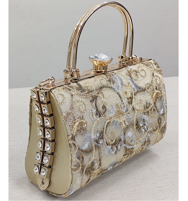 Buy Peora Clutch Purses for Women Wedding Handmade Evening Handbags Party Bridal  Clutch (C21GRN) Online